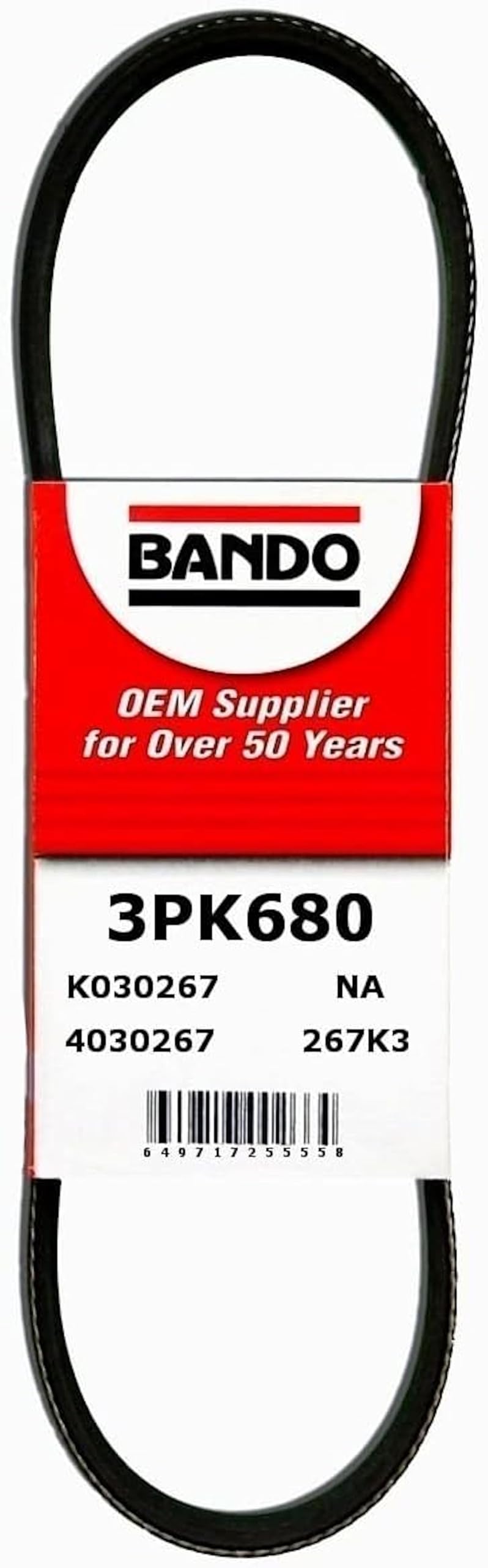 Bando USA 3PK680 OEM Quality Serpentine Belt