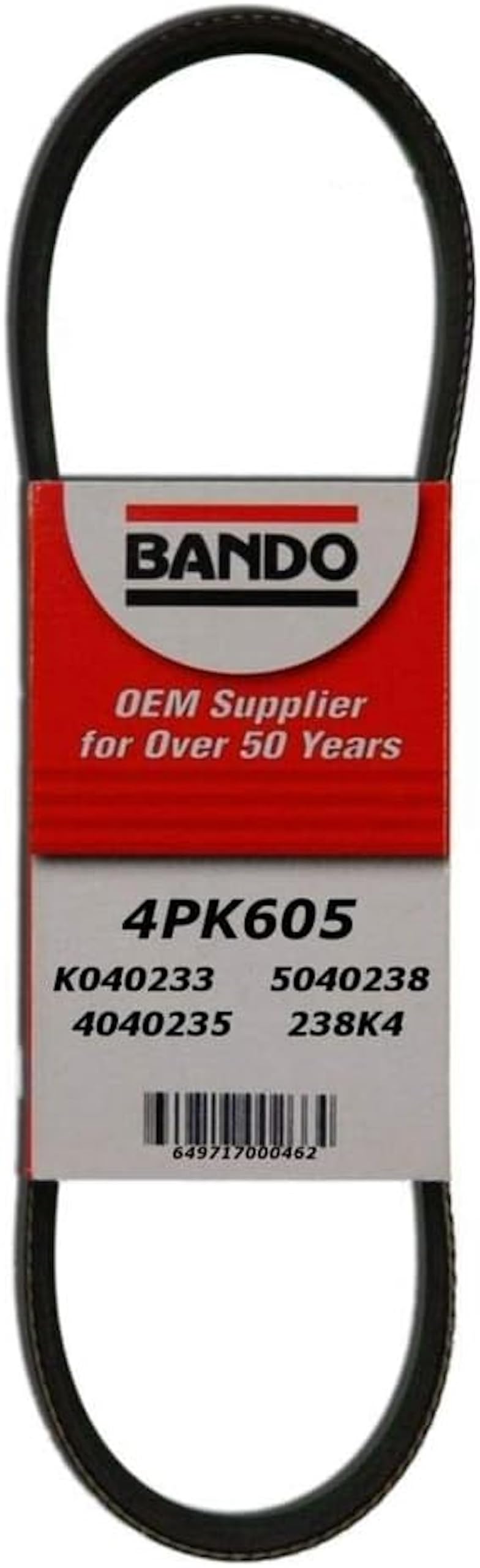 Bando USA 4PK605 OEM Quality Serpentine Belt