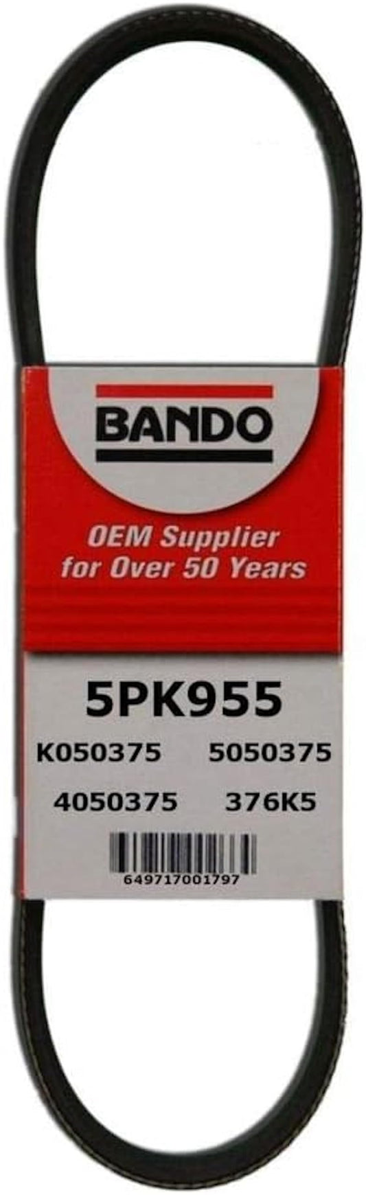 Bando USA 5PK955 OEM Quality Serpentine Belt