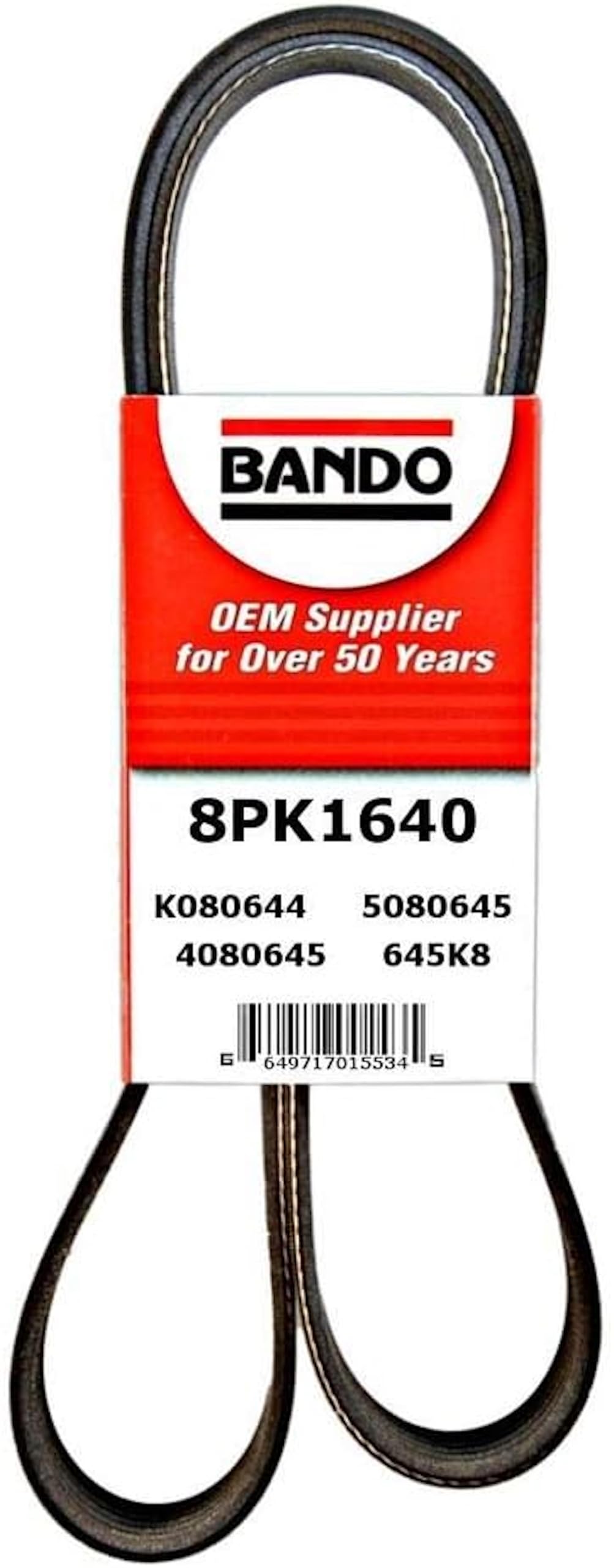 Bando USA 8PK1640 OEM Quality Serpentine Belt