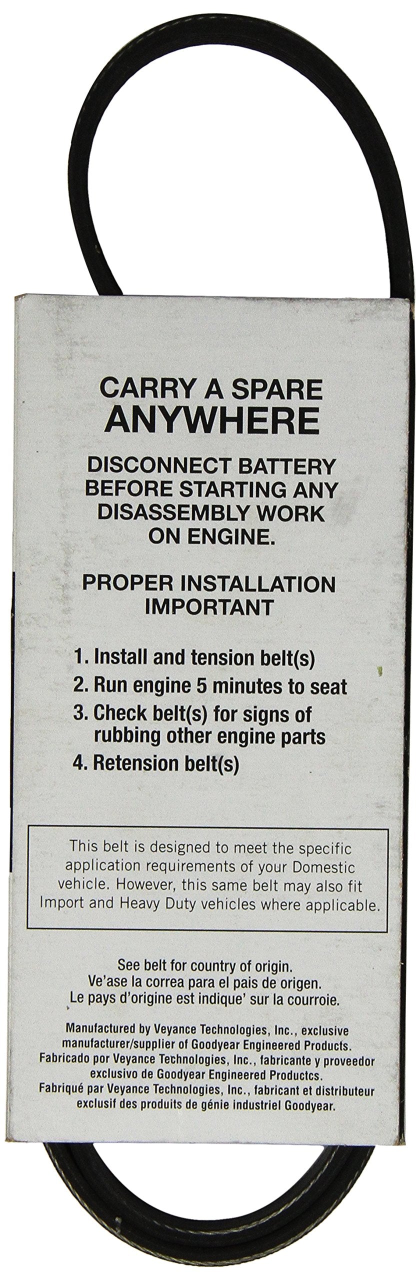 Continental 427K6MK Mileage Maker V-Ribbed Belt | Patman Parts