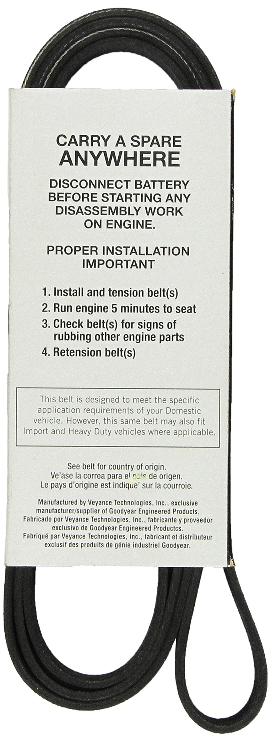 Continental 967K6MK Mileage Maker V-Ribbed Belt