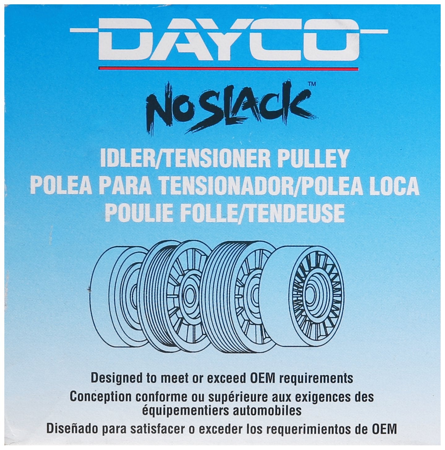 Dayco 89090 Belt Tensioner Pulley