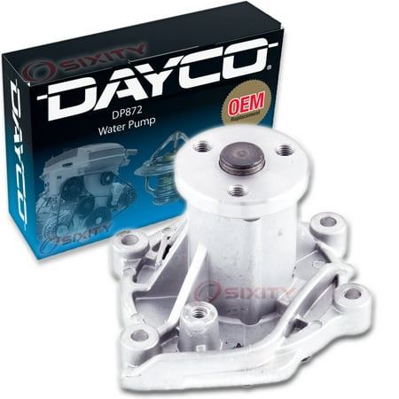 Dayco DP872 Engine Water Pump Fits select: 1986-1989 HONDA ACCORD  1985-1987 HONDA PRELUDE