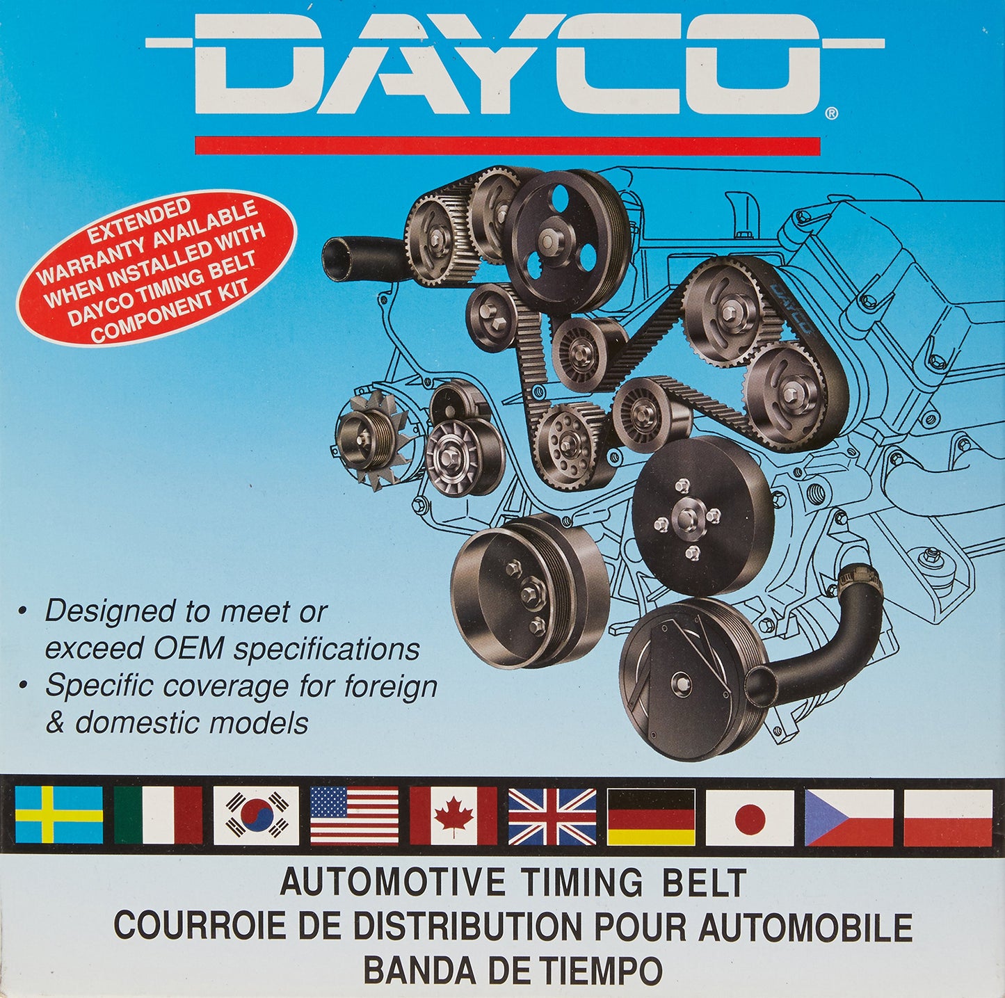 Dayco 95278 Timing Belt