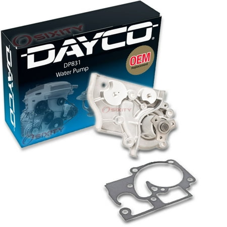 Dayco DP831 Engine Water Pump Fits select: 2000-2004 KIA SPECTRA  1998-2001 KIA SEPHIA