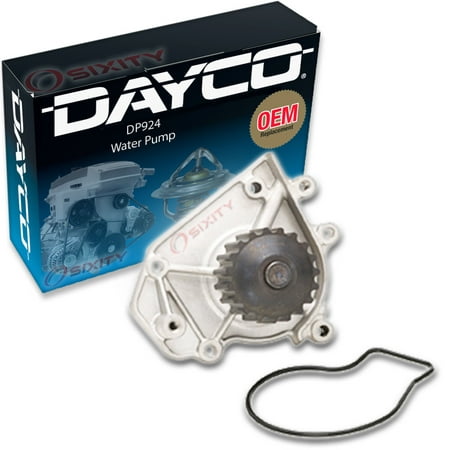 Dayco DP924 Engine Water Pump Fits select: 1990-1995 ACURA INTEGRA