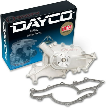 Dayco DP802 Engine Water Pump Fits select: 1986-1995 FORD TAURUS  1986-1994 MERCURY SABLE