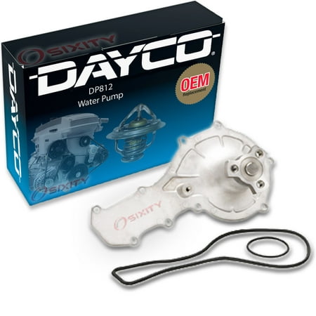 Dayco DP812 Engine Water Pump Fits select: 1990-1995 DODGE DAKOTA  1990-1995 PLYMOUTH ACCLAIM